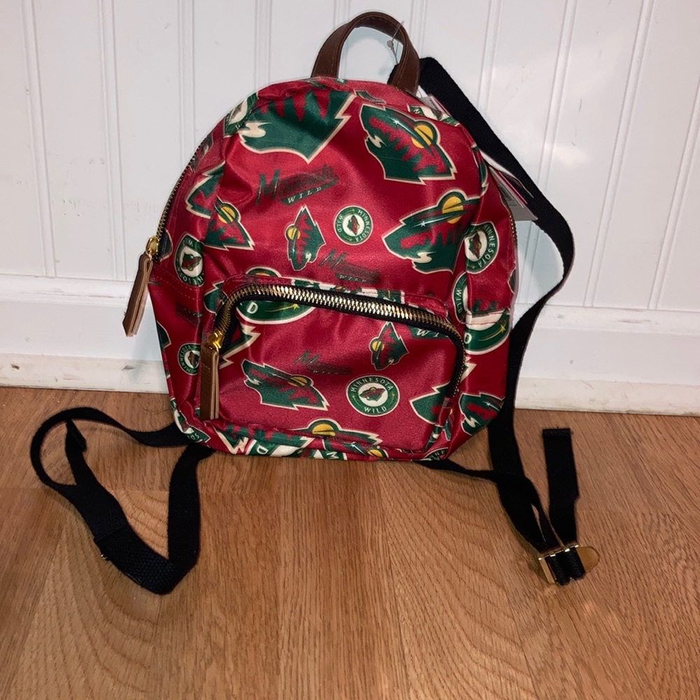 Official NHL Minnesota Wild mini backpack